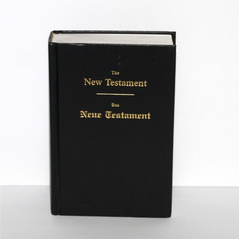 The New Testament Das Neue Testament English German KJV Luther